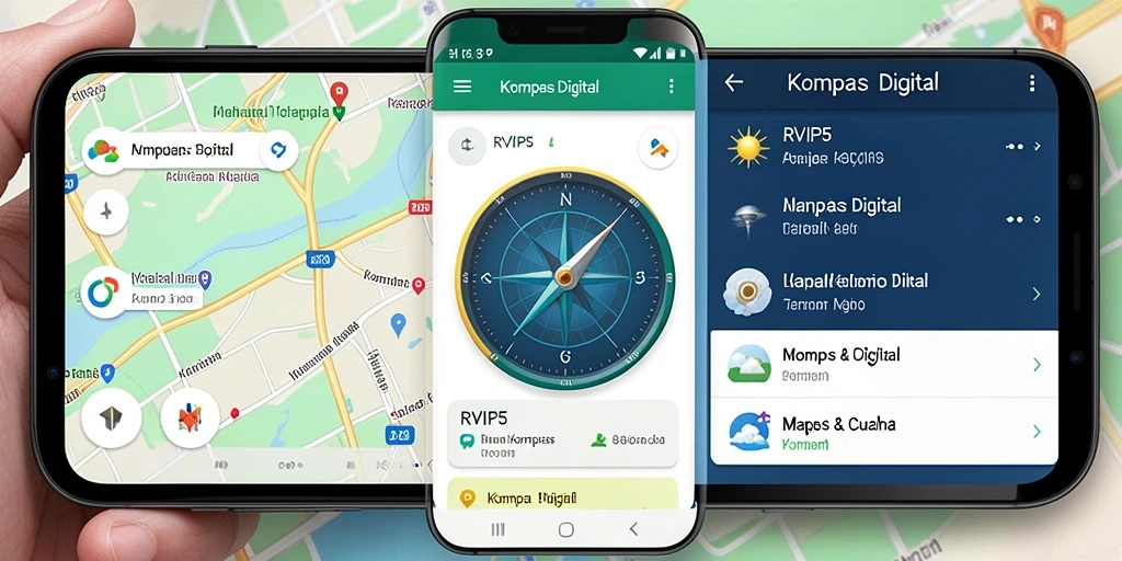 Antarmuka aplikasi RVIP5 yang intuitif dan fungsional.