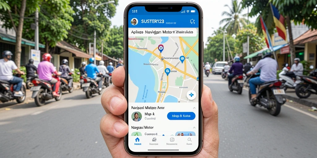 Tampilan antarmuka SUSTER123 yang intuitif dan mudah dipahami.